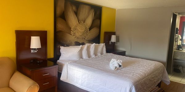 Super 8 Monroe hotel room